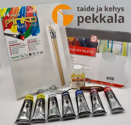 Öljyväri setti - Paketit by Pekkala - set2 - 1